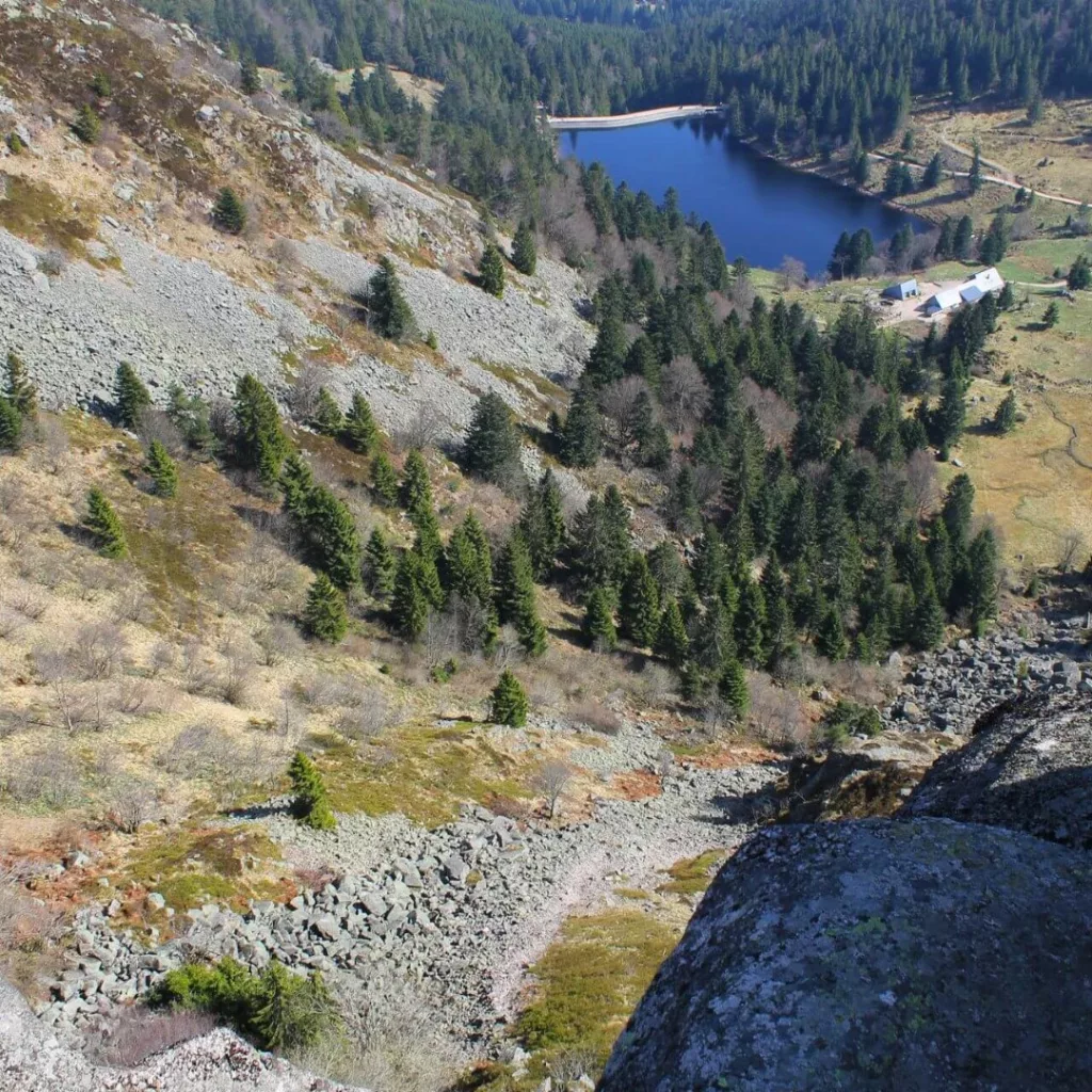 le lac du Forlet, un des plus bel endroit des Vosges